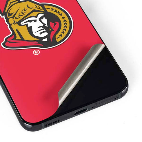 NHL Ottawa Senators Solid Background Galaxy S22 Plus Skin